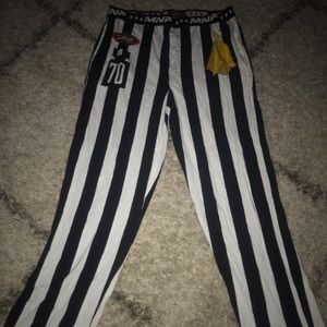 ABC MNF football referee lounge sweat pants